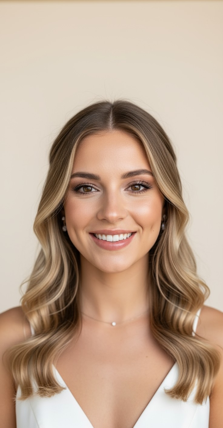 After Loose Curls For Wedding